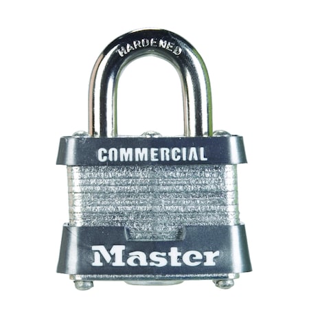 Master Lock Master Lock 1-5/16 in. H X 1-1/2 in. W Steel Double Locking Exterior Padlock 3KA#3464